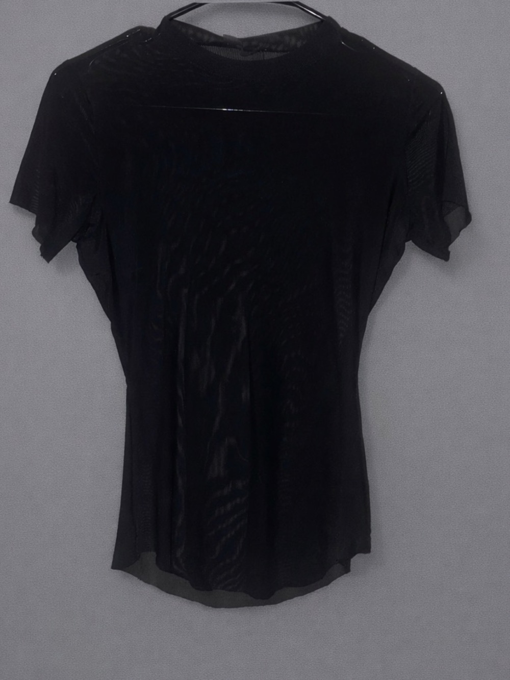 Naked Wardrobe black sheer top